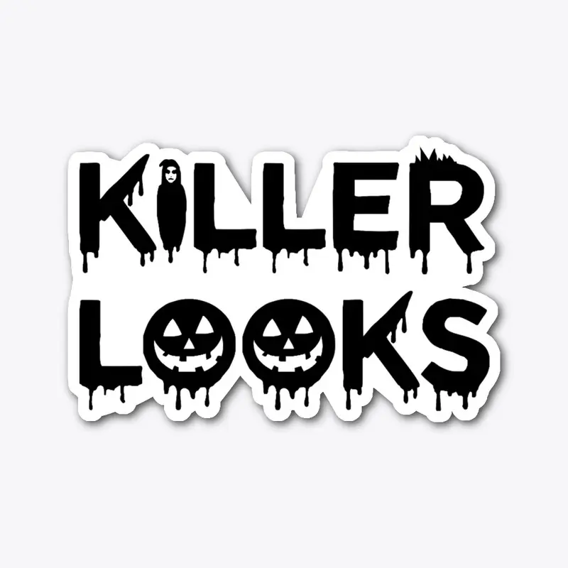 KILLER Font STICKER