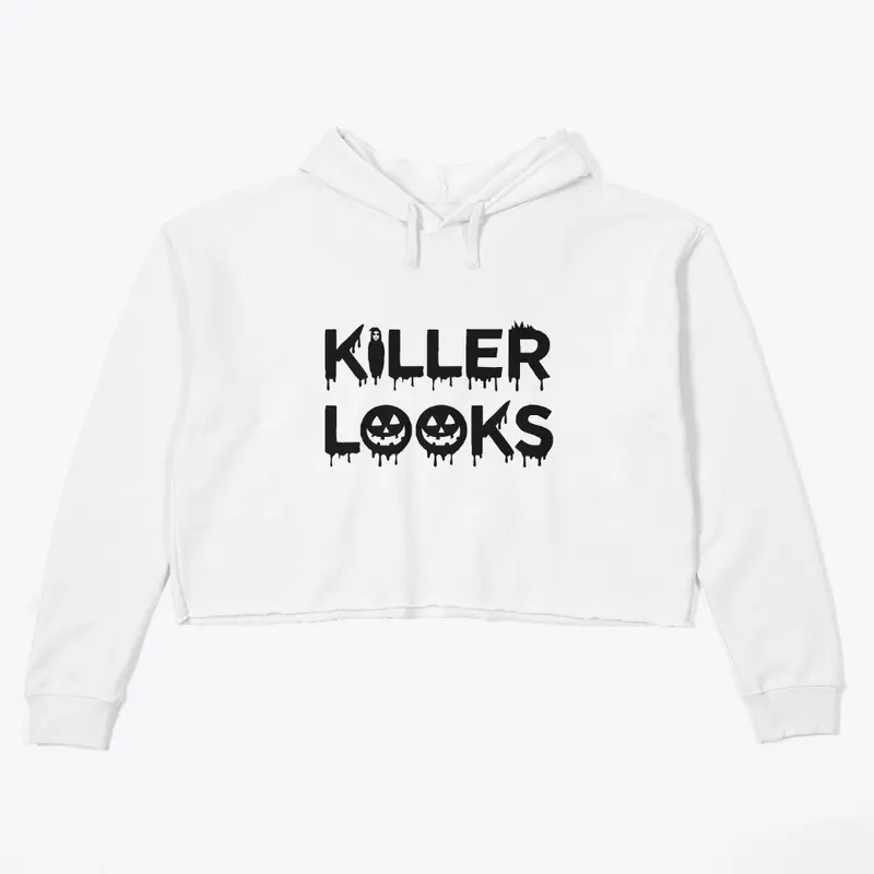 KILLER Font Crop Hoodie