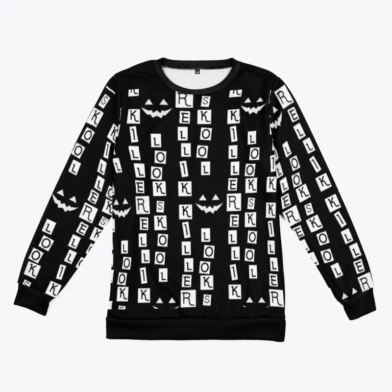 Killer Looks Matrix Print Sweatshirt